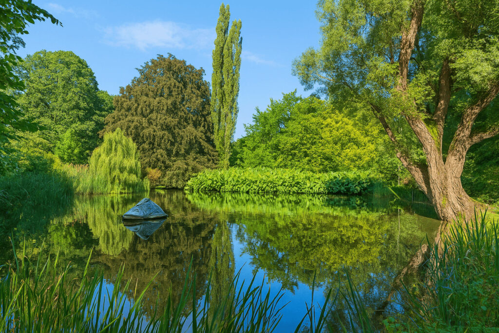 Alter Botanischer Garten in Marburg Grünoase