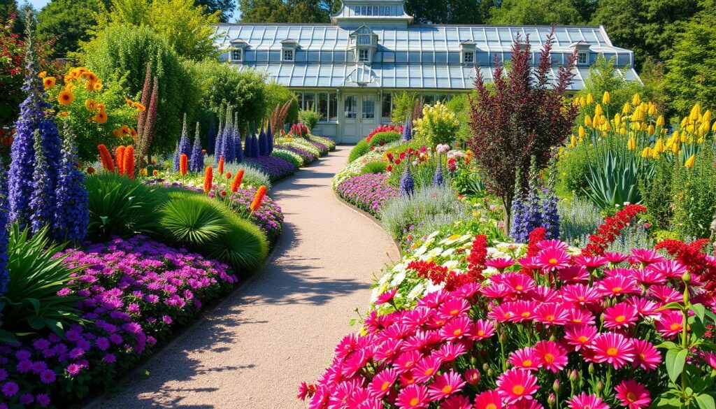 Blühende Pflanzen im Botanischen Garten der Universität Gießen Blühende Pflanzen im Botanischen Garten der Universität Gießen