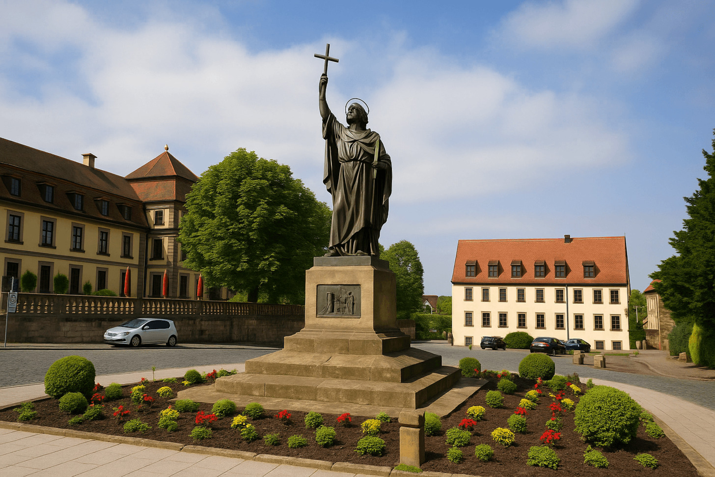 Ein Denkmal für den Missionar Europas: Die Geschichte des Bonifatiusdenkmals