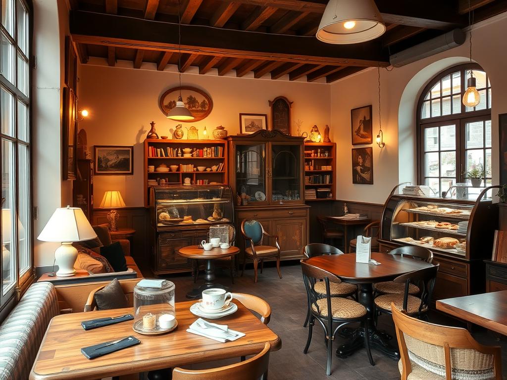 Café Gretchen in Darmstadt mit gemütlichem Wohnzimmerambiente und hausgemachten Kuchen Café Gretchen in Darmstadt mit gemütlichem Wohnzimmerambiente und hausgemachten Kuchen