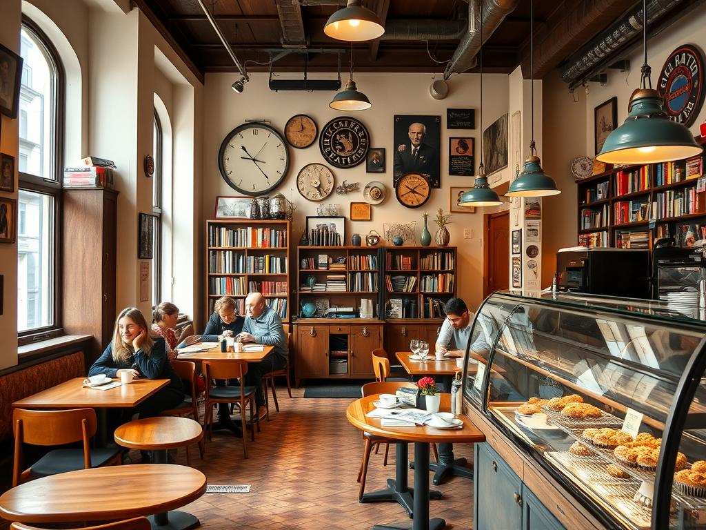 Café Kante im Nordend - gemütliches Top Café Frankfurt am Main mit Vintage-Elementen Café Kante im Nordend - gemütliches Top Café Frankfurt am Main mit Vintage-Elementen
