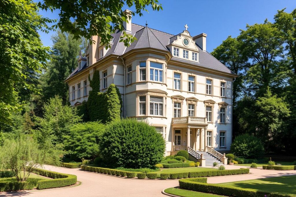 Das Ernst-Ludwig-Haus, Sitz des Museums Künstlerkolonie, eines der bedeutendsten Museen in Darmstadt Das Ernst-Ludwig-Haus, Sitz des Museums Künstlerkolonie, eines der bedeutendsten Museen in Darmstadt