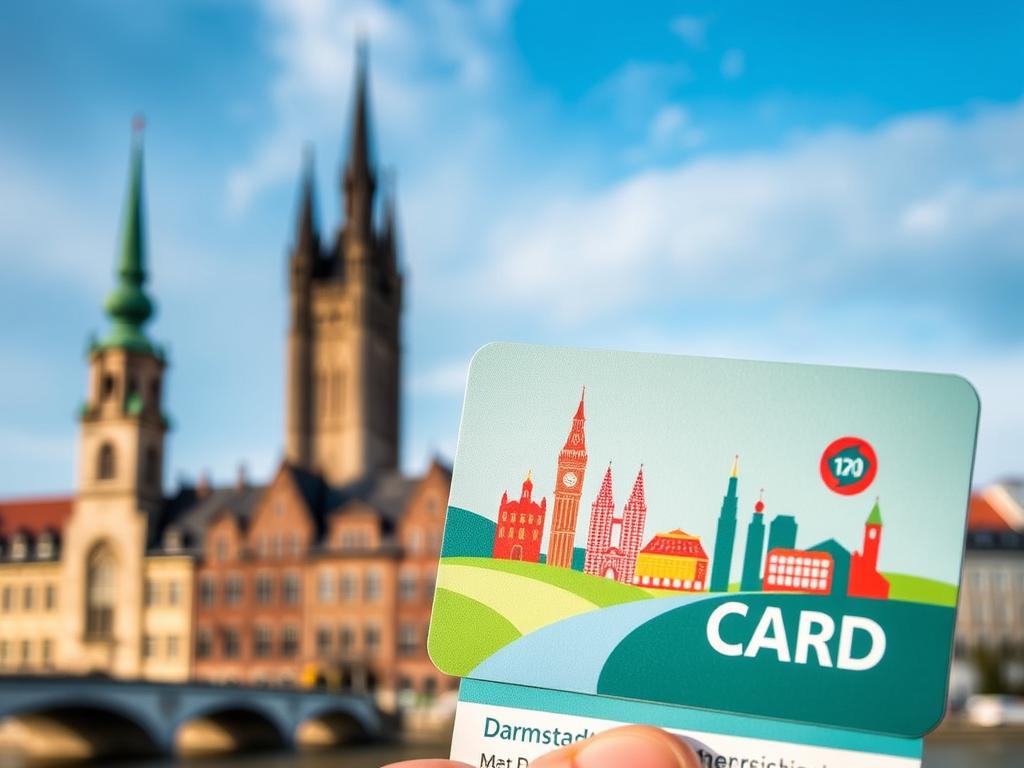Die Darmstadt Card, die Ermäßigungen für viele Museen in Darmstadt bietet Die Darmstadt Card, die Ermäßigungen für viele Museen in Darmstadt bietet