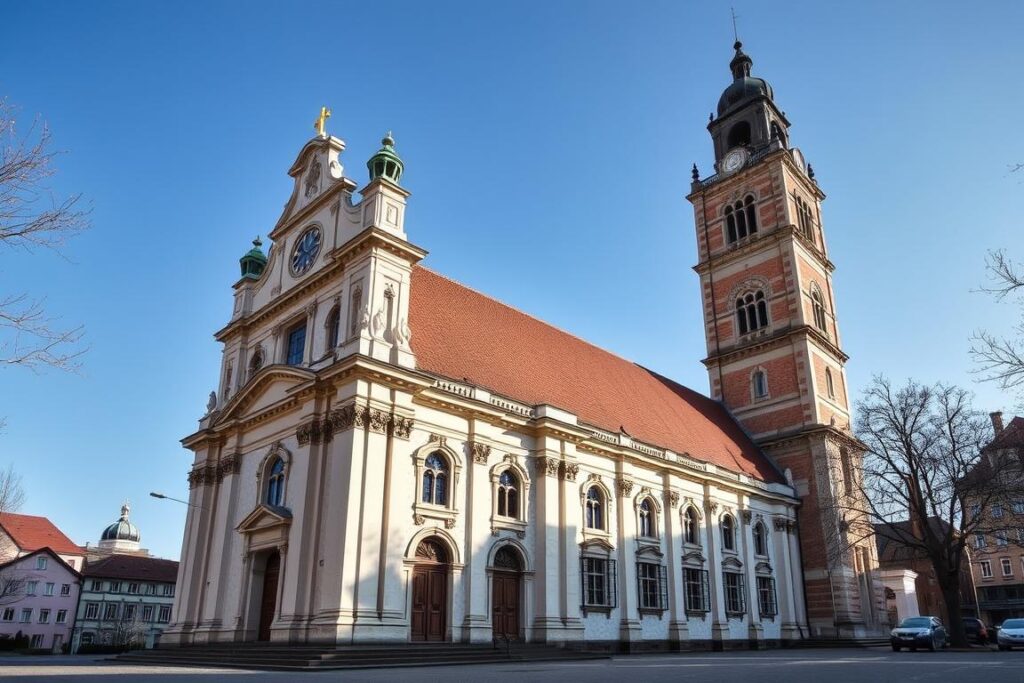 Die barocke Stadtpfarrkirche St. Blasius in Fulda Die barocke Stadtpfarrkirche St. Blasius in Fulda
