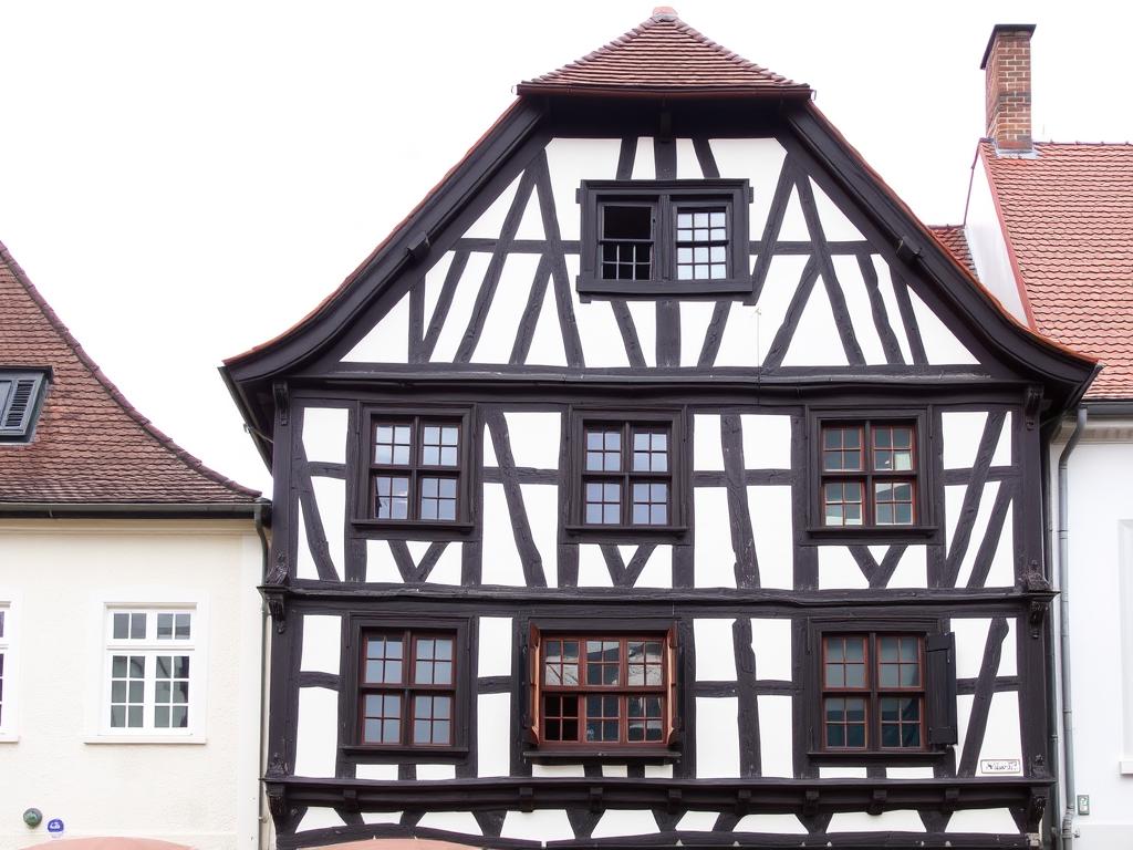 Fachwerk des Leib'schen Hauses, Teil des Museums für Gießen Fachwerk des Leib'schen Hauses, Teil des Museums für Gießen