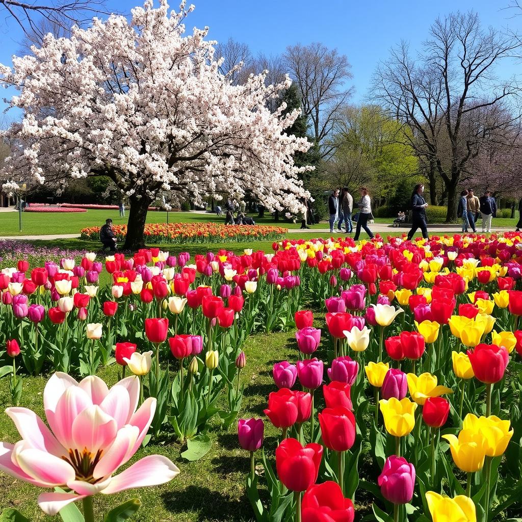 Frühlingsblüte in Darmstadts Parks Frühlingsblüte in Darmstadts Parks