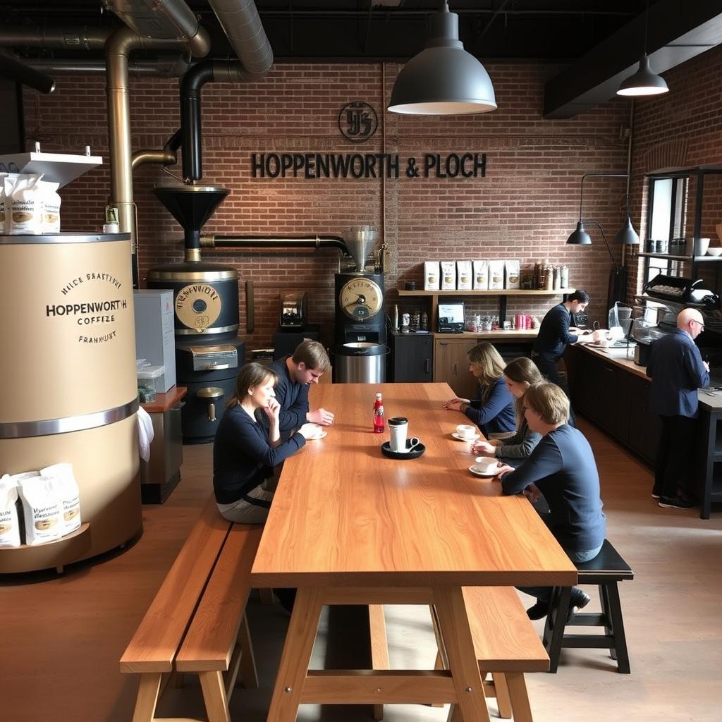 Hoppenworth & Ploch Rösterei - lokale Kaffeerösterei und eines der Top Cafés Frankfurt am Main Hoppenworth & Ploch Rösterei - lokale Kaffeerösterei und eines der Top Cafés Frankfurt am Main