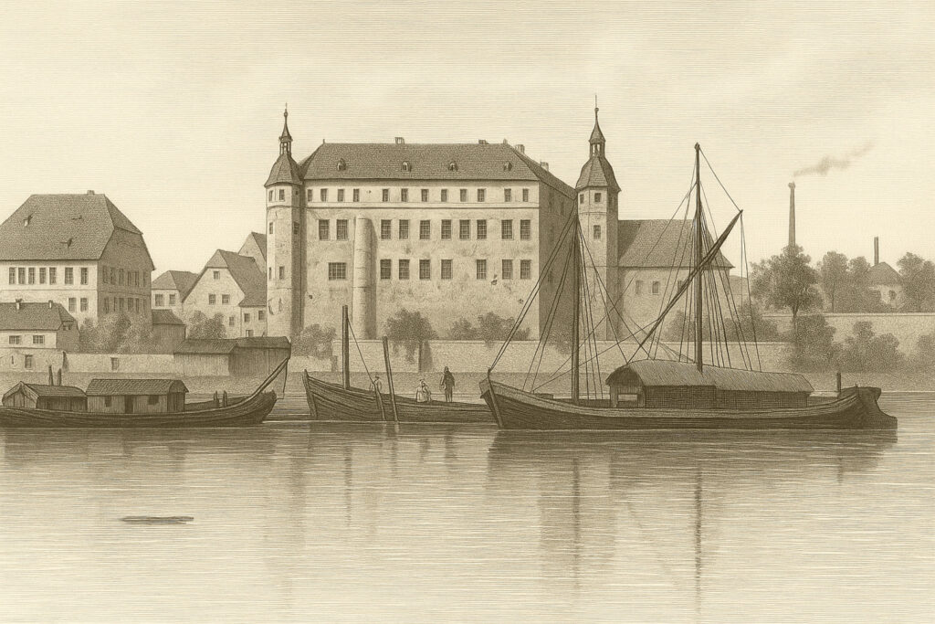 Isenburger Schloss historische Ansicht