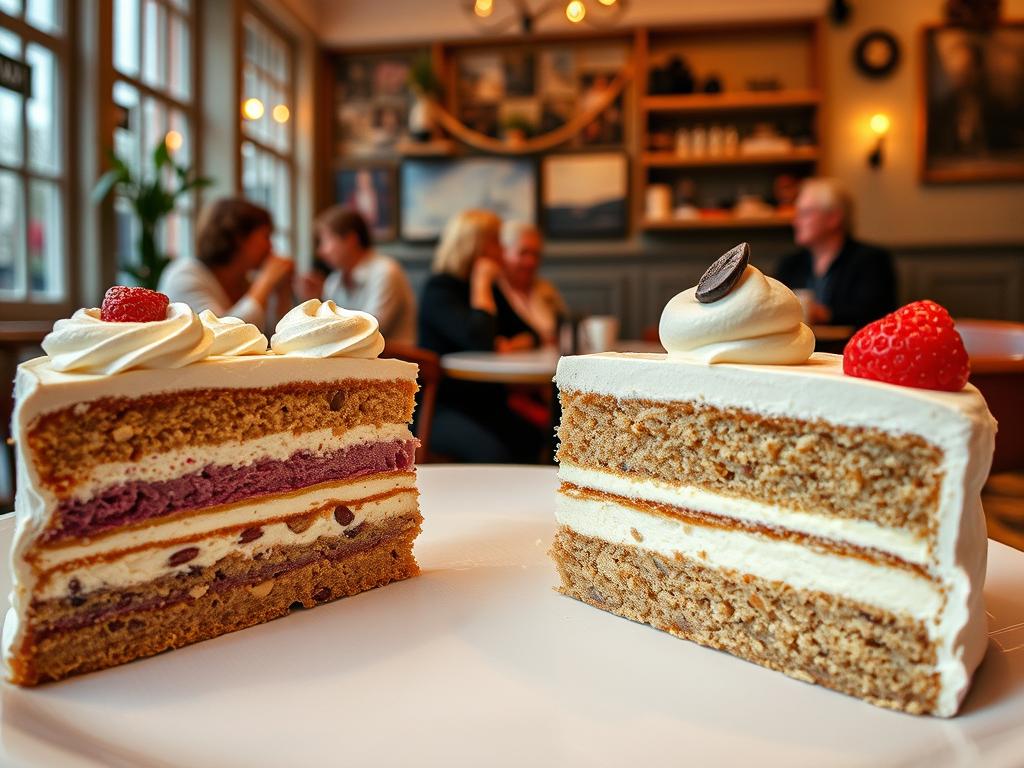Kunstvolle Tortenstücke und gemütliche Atmosphäre im Café Törtchen in Fulda Kunstvolle Tortenstücke und gemütliche Atmosphäre im Café Törtchen in Fulda