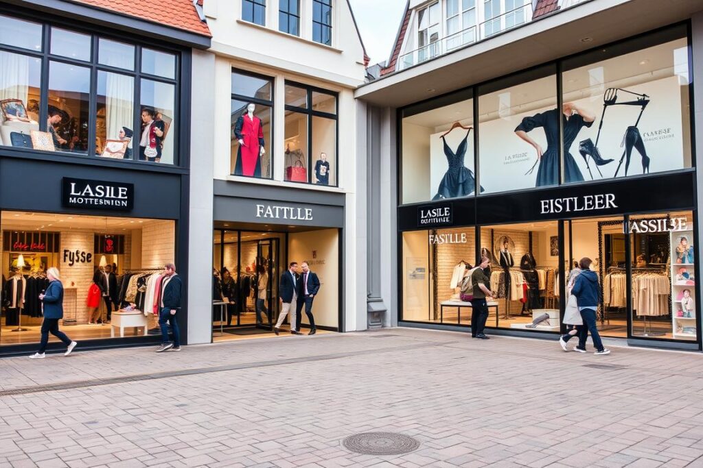 Modeboutiquen und Flagship-Stores beim Shopping in Gießen im Seltersweg Modeboutiquen und Flagship-Stores beim Shopping in Gießen im Seltersweg