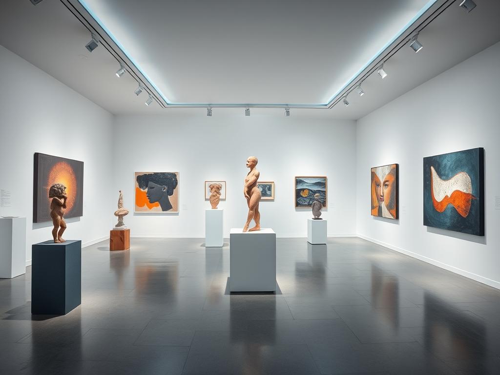 Moderne Kunstinstallation im Museum Modern Art in Hünfeld bei Fulda Moderne Kunstinstallation im Museum Modern Art in Hünfeld bei Fulda