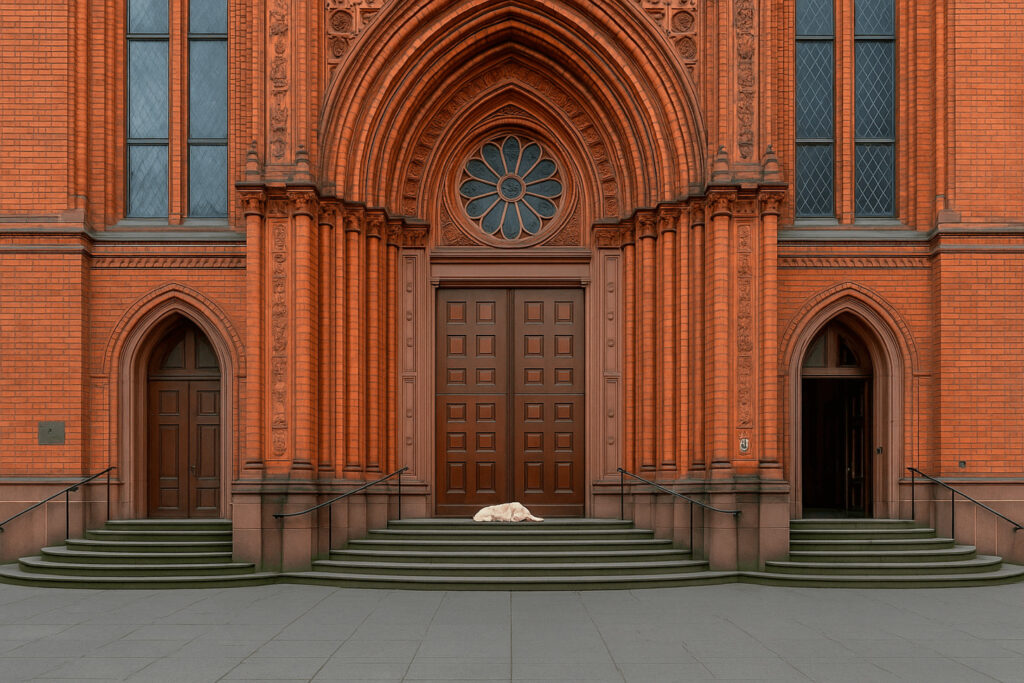 Neugotischer Sakralbau Marktkirche Wiesbaden