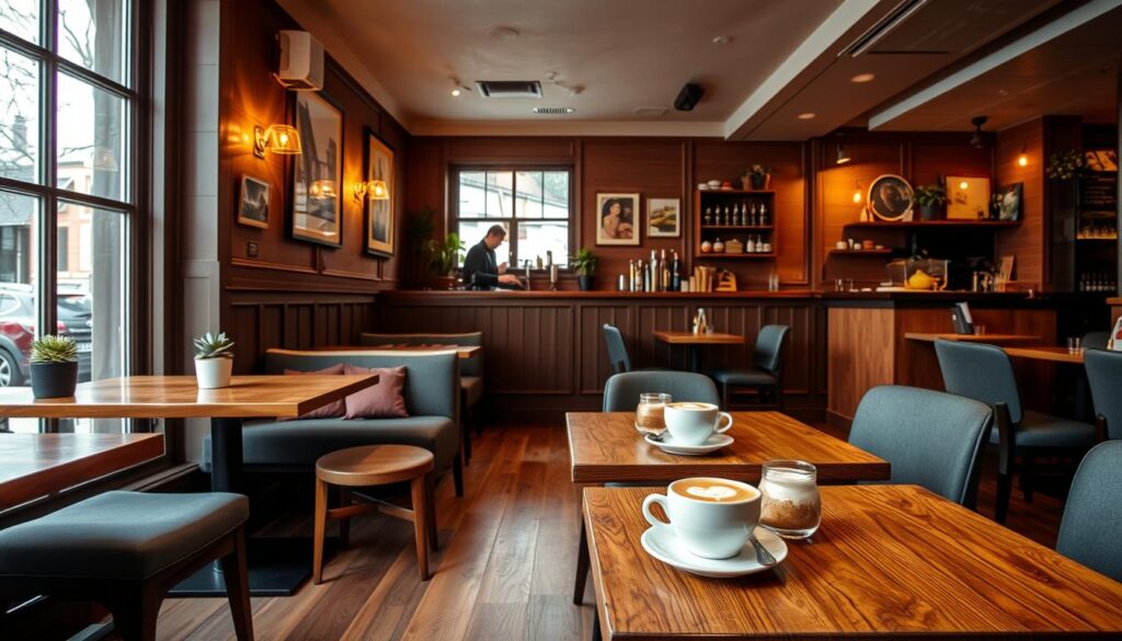 News Café in Gießen mit gemütlicher Inneneinrichtung und Kaffeespezialitäten - Top Cafés in Gießen