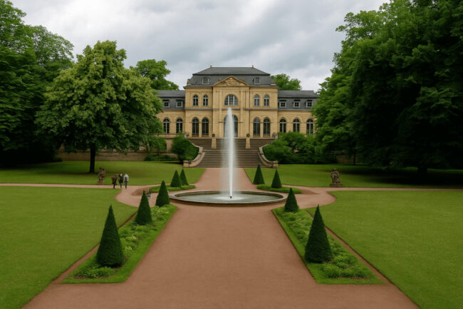 Orangerie und Floravase Fulda