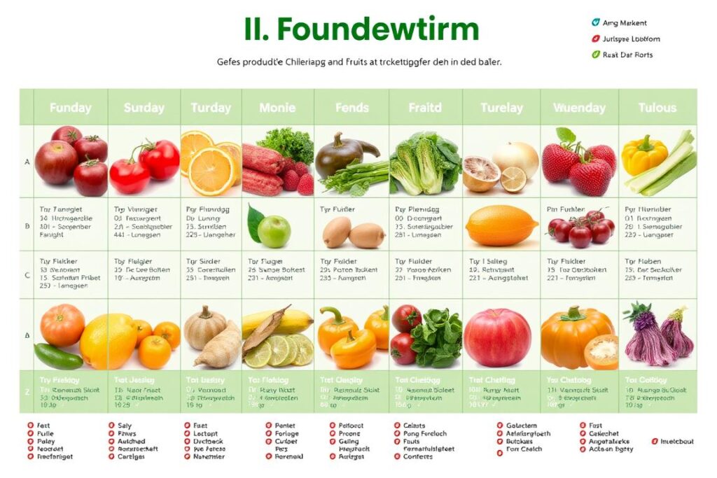 Saisonkalender für Obst und Gemüse auf Frankfurter Märkten Saisonkalender für Obst und Gemüse auf Frankfurter Märkten