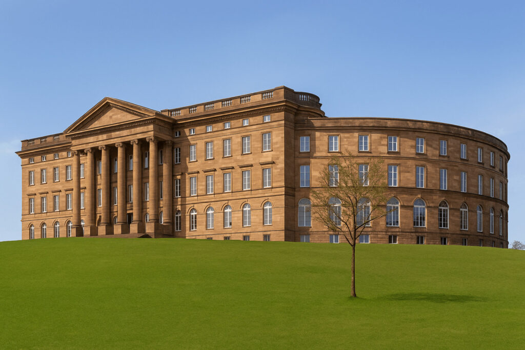 Schloss Wilhelmshöhe historische Ansicht