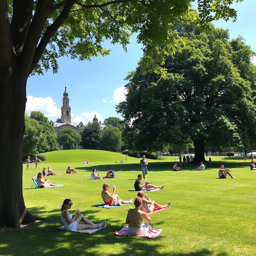 Sommerliche Aktivitäten in Darmstadts Parks Sommerliche Aktivitäten in Darmstadts Parks