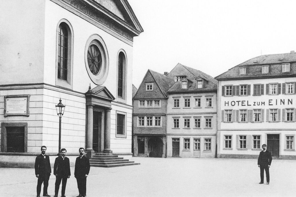 Stadtkirche Gießen historische Ansicht