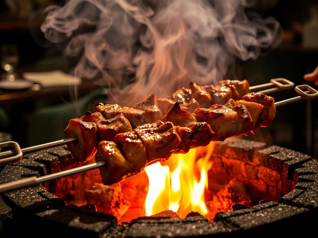 Traditionelle Adana-Spieße im Tandurem, einem der Top 10 Restaurants in Fulda Traditionelle Adana-Spieße im Tandurem, einem der Top 10 Restaurants in Fulda