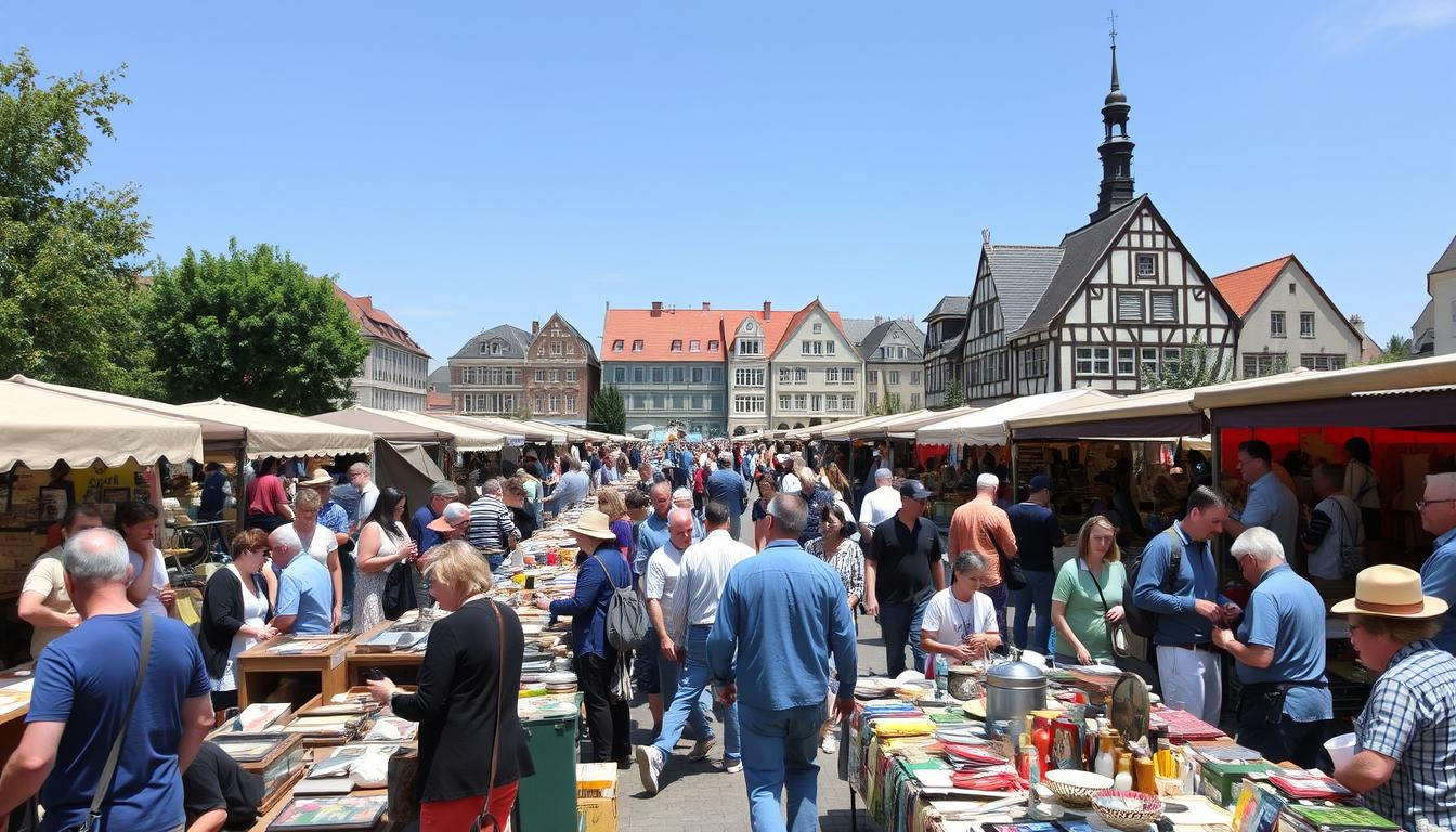 Flohmärkte in Darmstadt: Schatzkammern für Entdecker und Sammler