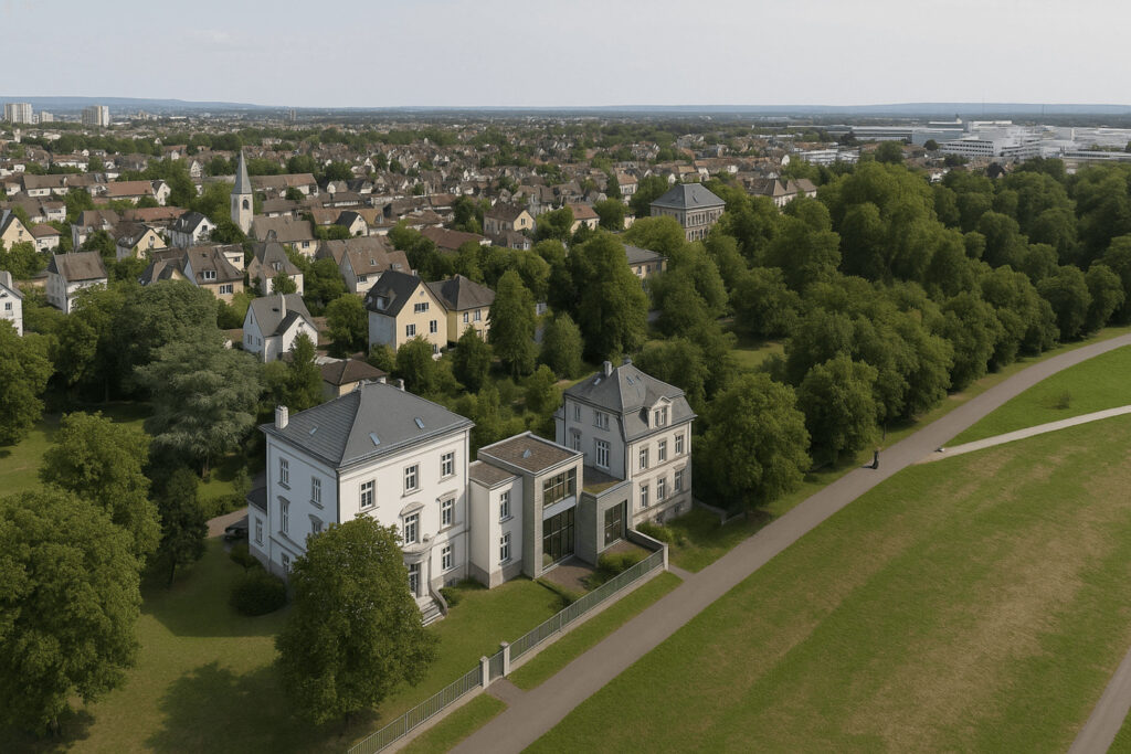 Villenkolonie Rüsselsheim Architektur
