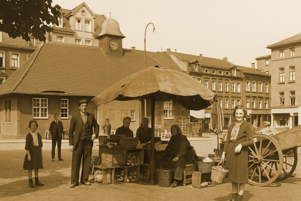 Wilhelmsplatz Offenbach historische Ansicht
